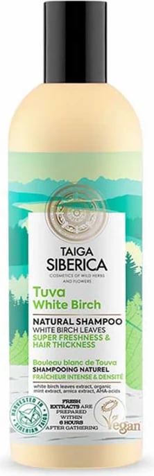 Shampon NATURA SIBERICA Natural Shampoo Super Freshness Hair Thickness 270ml