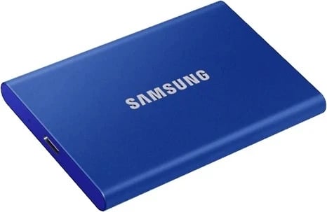 Disk SSD Samsung T7, 1TB, i kaltër