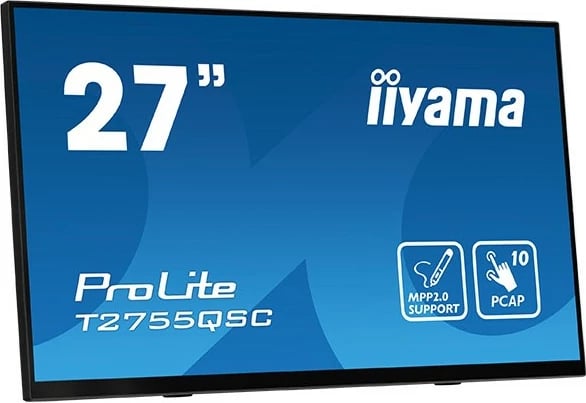Monitor iiyama ProLite T2755QSC-B1, 27", 2560 x 1440, LCD, e zezë Monitor iiyama ProLite T2755QSC-B1, 27", 2560 x 1440, LCD, e zezë