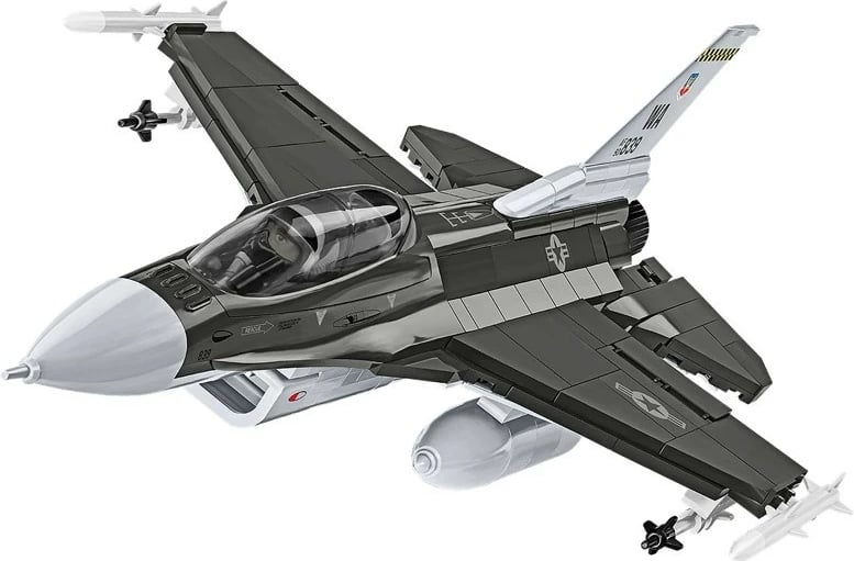 Set blloqesh ndërtimi, Cobi, COBI-5914 F-16D Fighting Falcon, shkallë 1:48, 436 pjesë, 2 figura