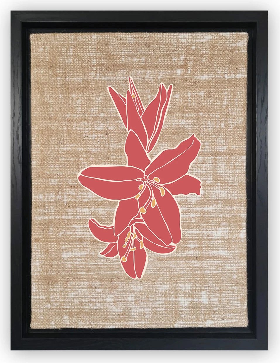 Pikturë dekorative në kanavacë, shumëngjyrëshe, Wallity, LSJ219510825092 - 96136, 96x136cm