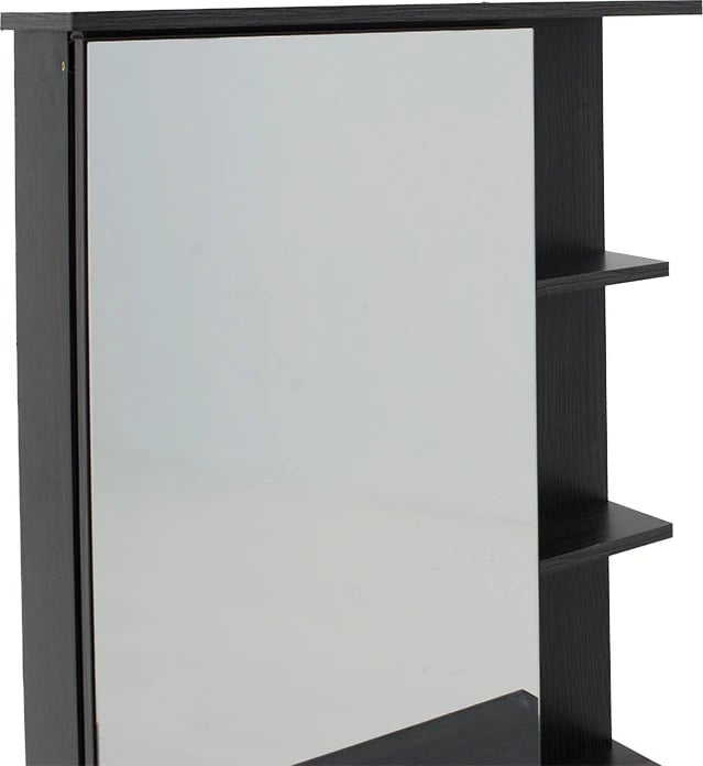 Tavolinë për grim me pasqyrë Zelia, ngjyrë wenge eo, 60x40.5x151cm