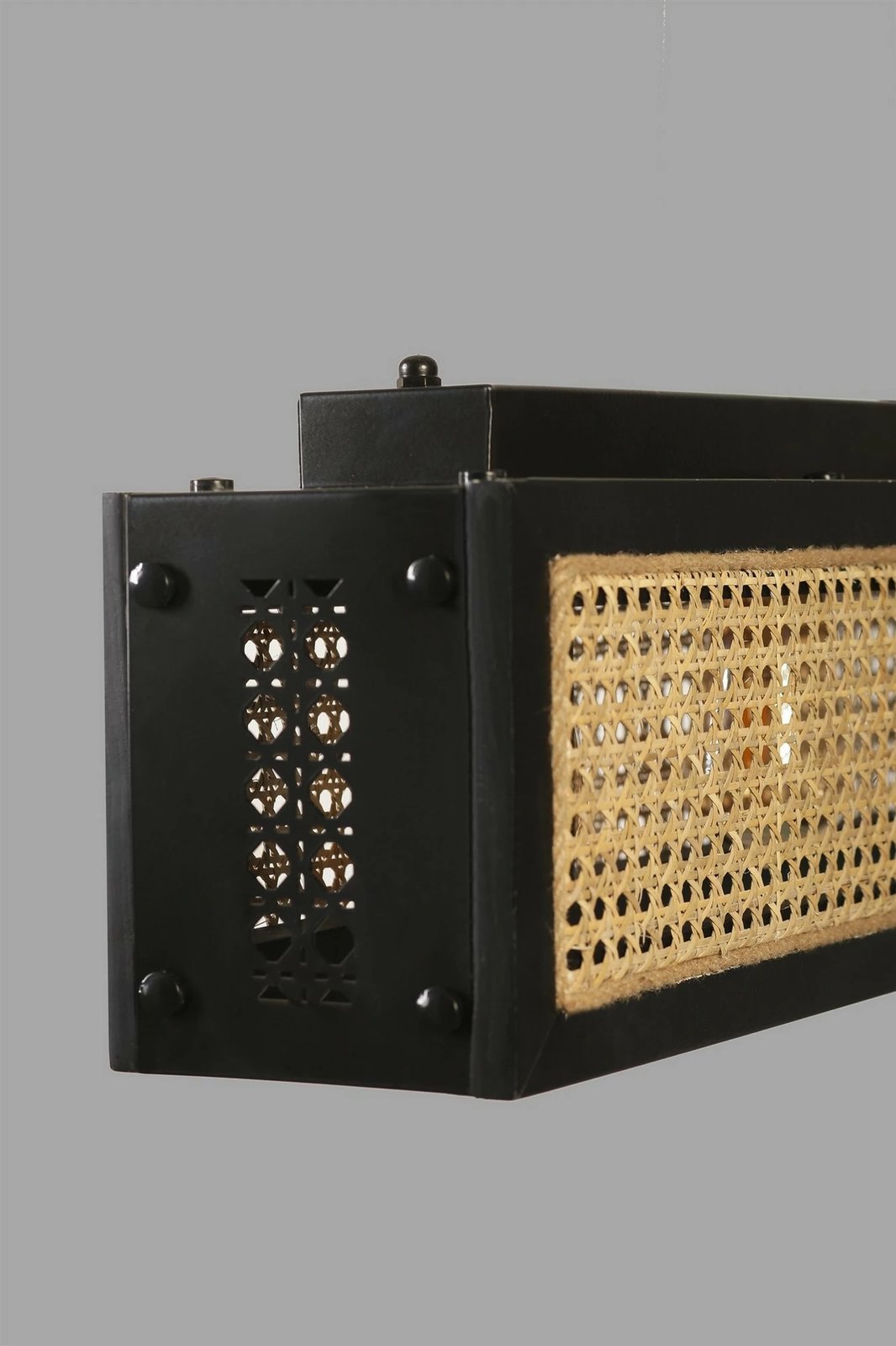 Llambë tavani Opviq, dru bredhi, kapele ratan, 8701-9