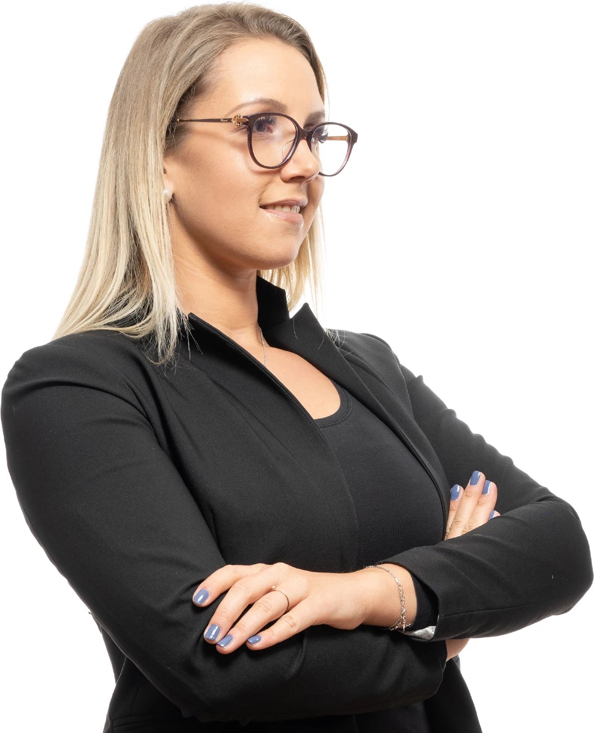 Kornizë optike për femra Chopard, e vjollcë 