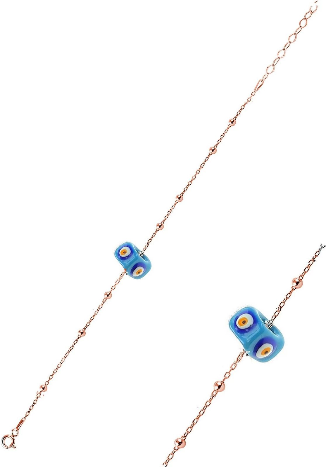 Byzylyk kyç për këmbë, argjend i veshur me ar rozë, Jumeon, SGTL31