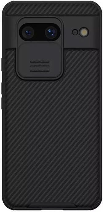 Mbështjellës Nillkin CamShield Pro për Google Pixel 8, i zi
