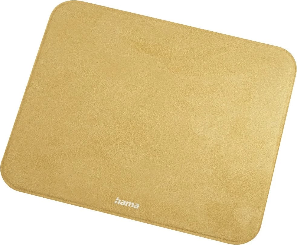 Mauspad Hama Velvet 54168, e verdhë