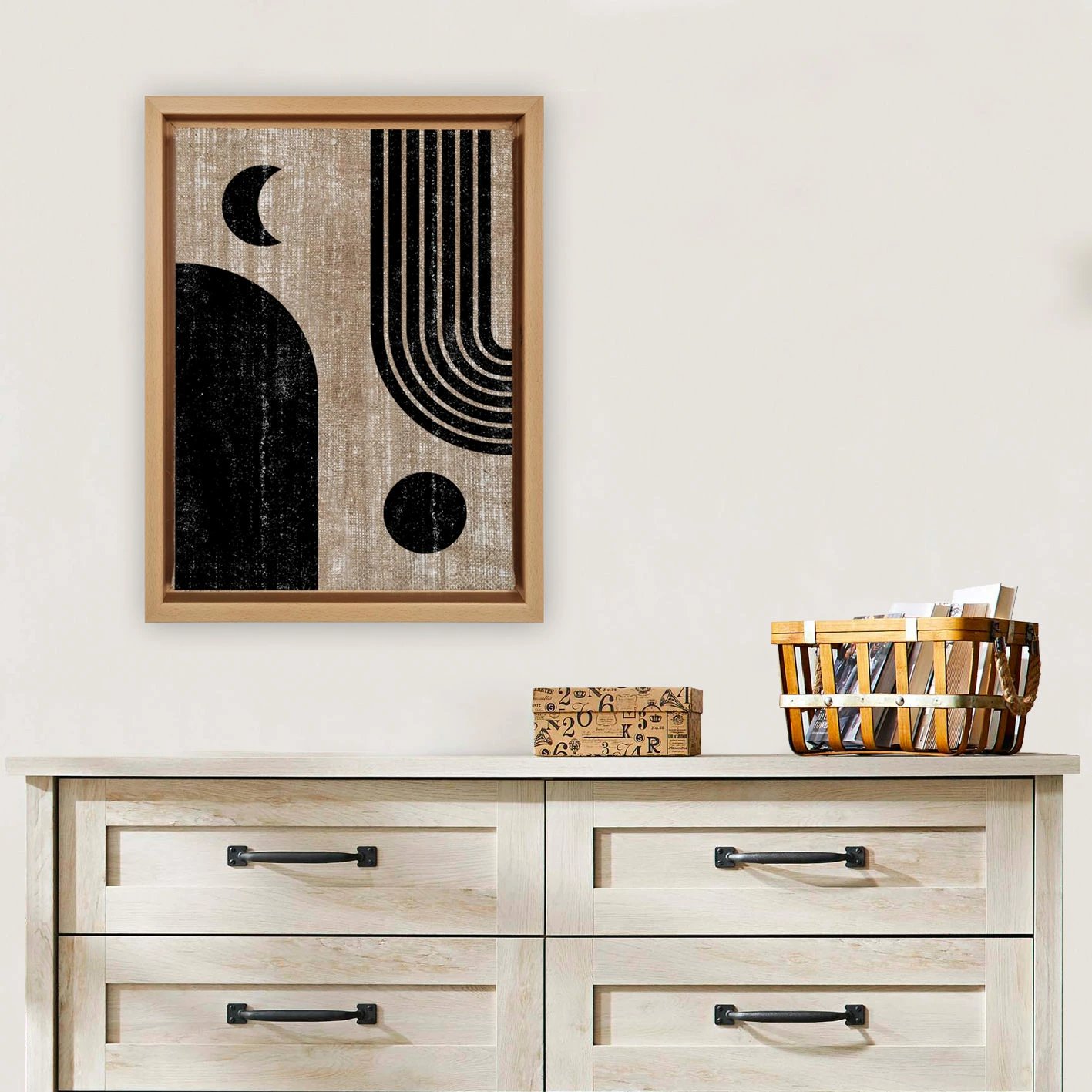 Pikturë dekorative në kanavacë, shumëngjyrëshe, Wallity, LNJ21802311120, 46x66cm