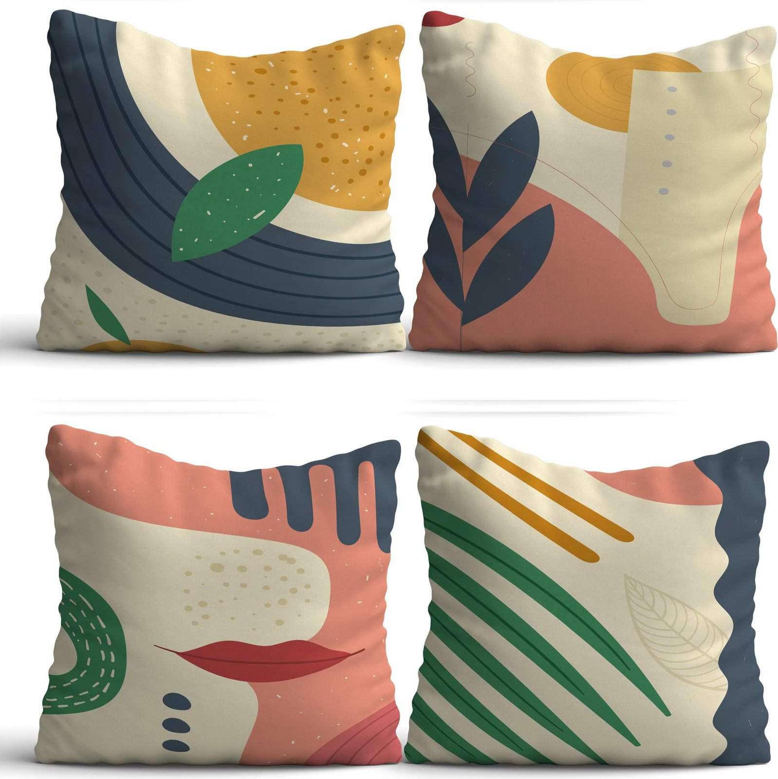 Set mbulesash për jastëkë (4 copë), dizajn Aberto, ASR-plw4 - 6