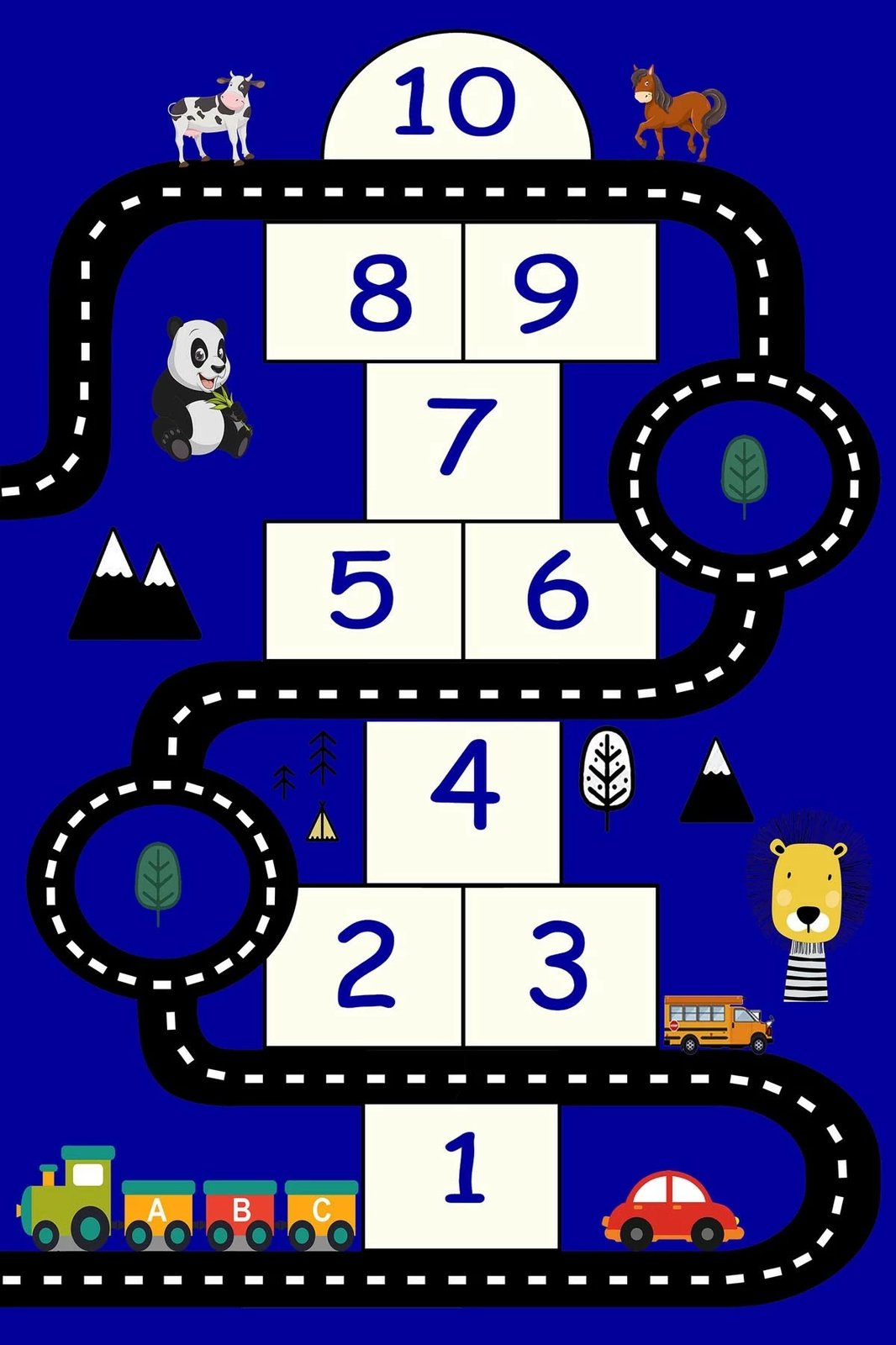 Qilim për fëmijë, shumëngjyrësh, Conceptum Hypnose, HMNT468, 160x230cm