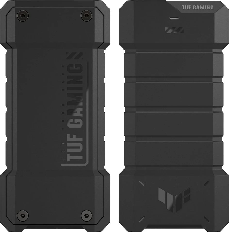 Disk i jashtëm ASUS TUF Gaming AS1000 PLUS, 1 TB, USB Type-C, i zi