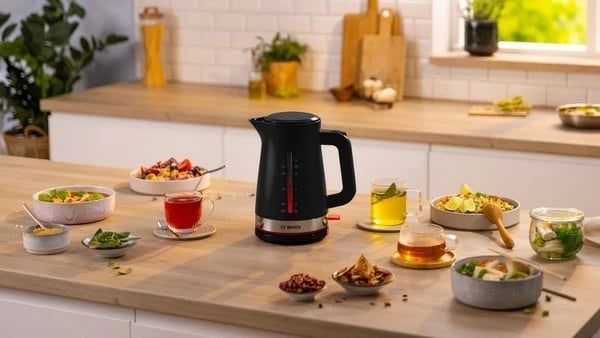 Çajnik elektrik Bosch TWK4M223, 1.7 L, 2400 W, Zi