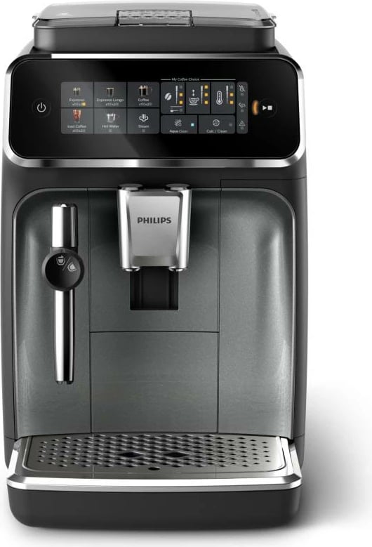 Makinë kafeje plotësisht automatike, Philips EP3329/70 Home Series, 15 bar, për kokrra kafeje, e zezë