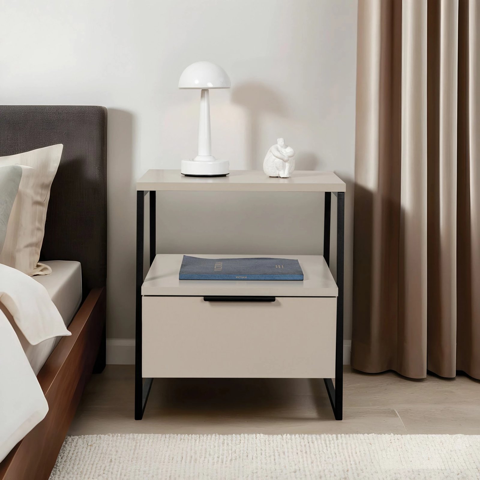 Komodinë Sandstone, Skye Decor, Pal