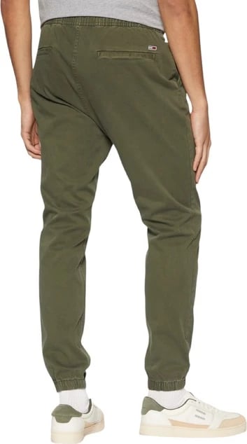 Pantallona Tommy Hilfiger Jeans për meshkuj, të gjelbra