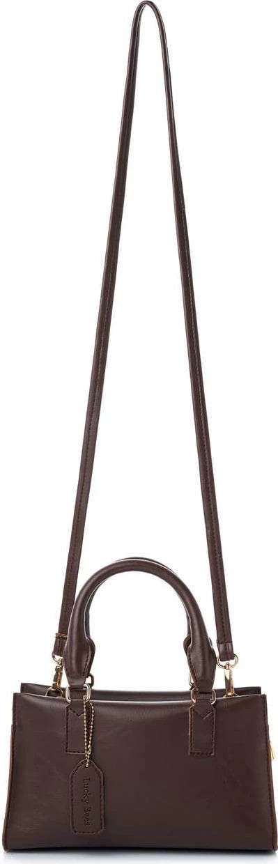 Çantë krahu Lucky Bees, Vivien, ngjyrë kafe