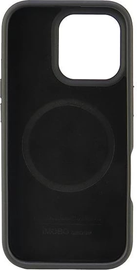 Mbështjellës Audi Genuine Leather MagSafe për iPhone 16 Pro 6.3", i zi-kuq