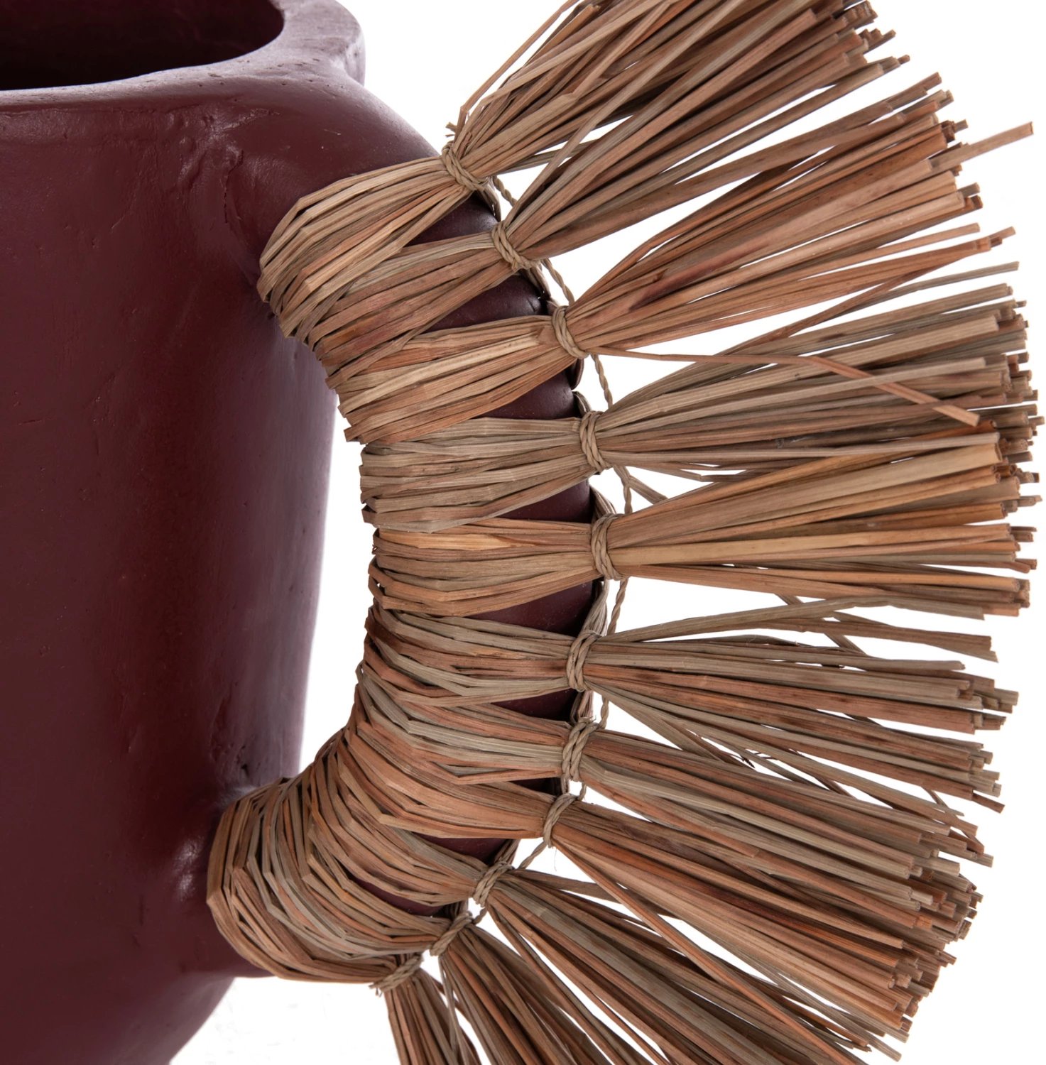 Vazo dekorative tavoline ALICA, terrakotë, ngjyrë maro, me bar të thatë, FH4668.06S, 55x19x34Hcm Vazo dekorative tavoline ALICA, terrakotë, ngjyrë maro, me bar të thatë, FH4668.06S, 55x19x34Hcm