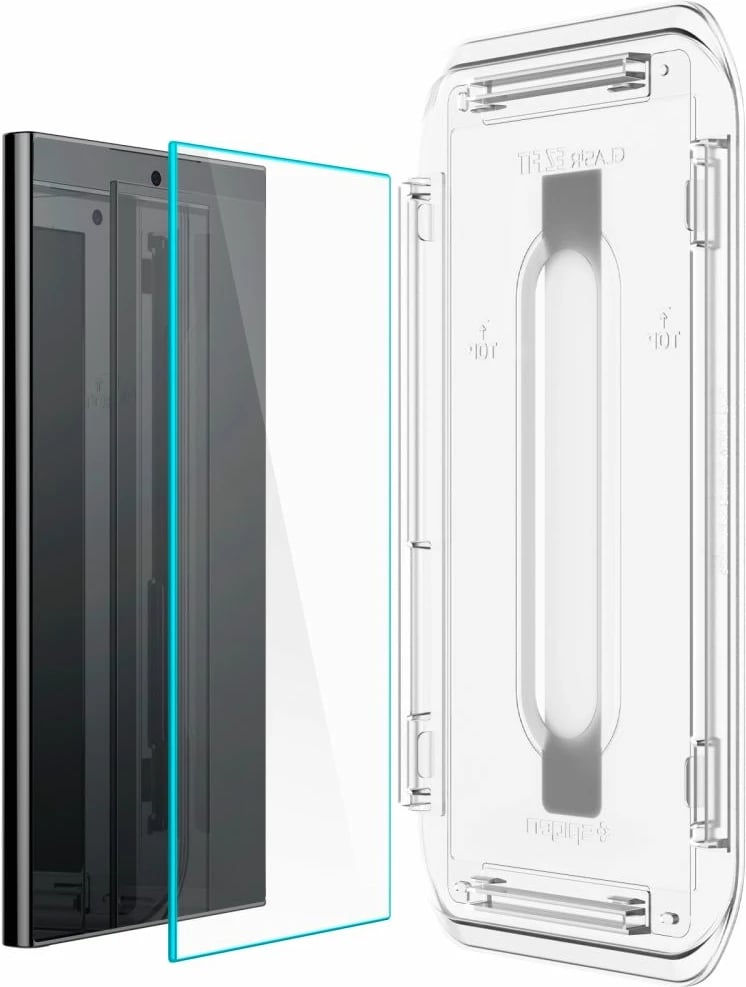 Mbrojtës ekrani xham i temperuar Spigen Glas.tR EZ Fit për Samsung Galaxy S24 Ultra, 2 copë