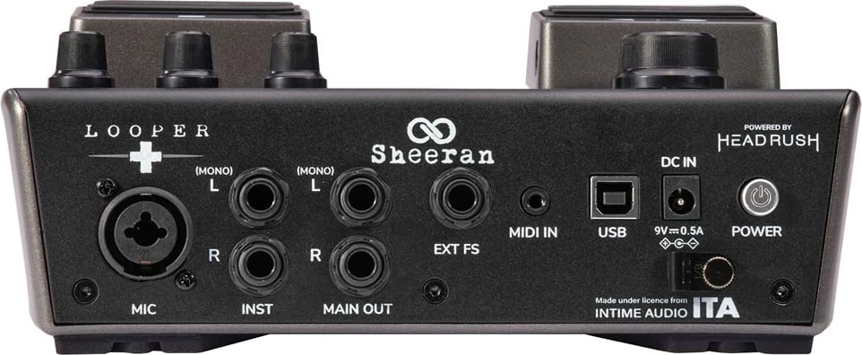 Looper dhe procesor vokal HEADRUSH Sheeran Looper+, i zi