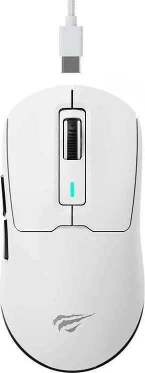 Maus gaming Havit MS969WB, pa tela, bardh e zi