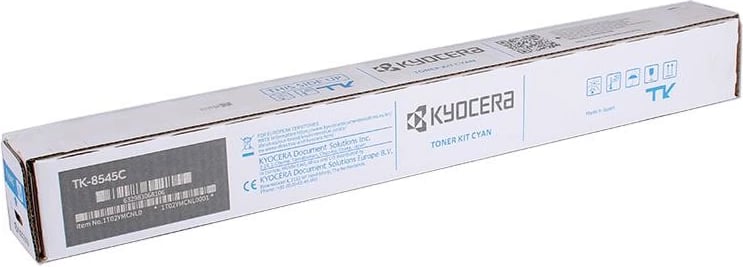 Toner, Kyocera TK-8545 (1T02YMCNL0), rendiment 9,800–23,700 faqe, origjinal, cyan