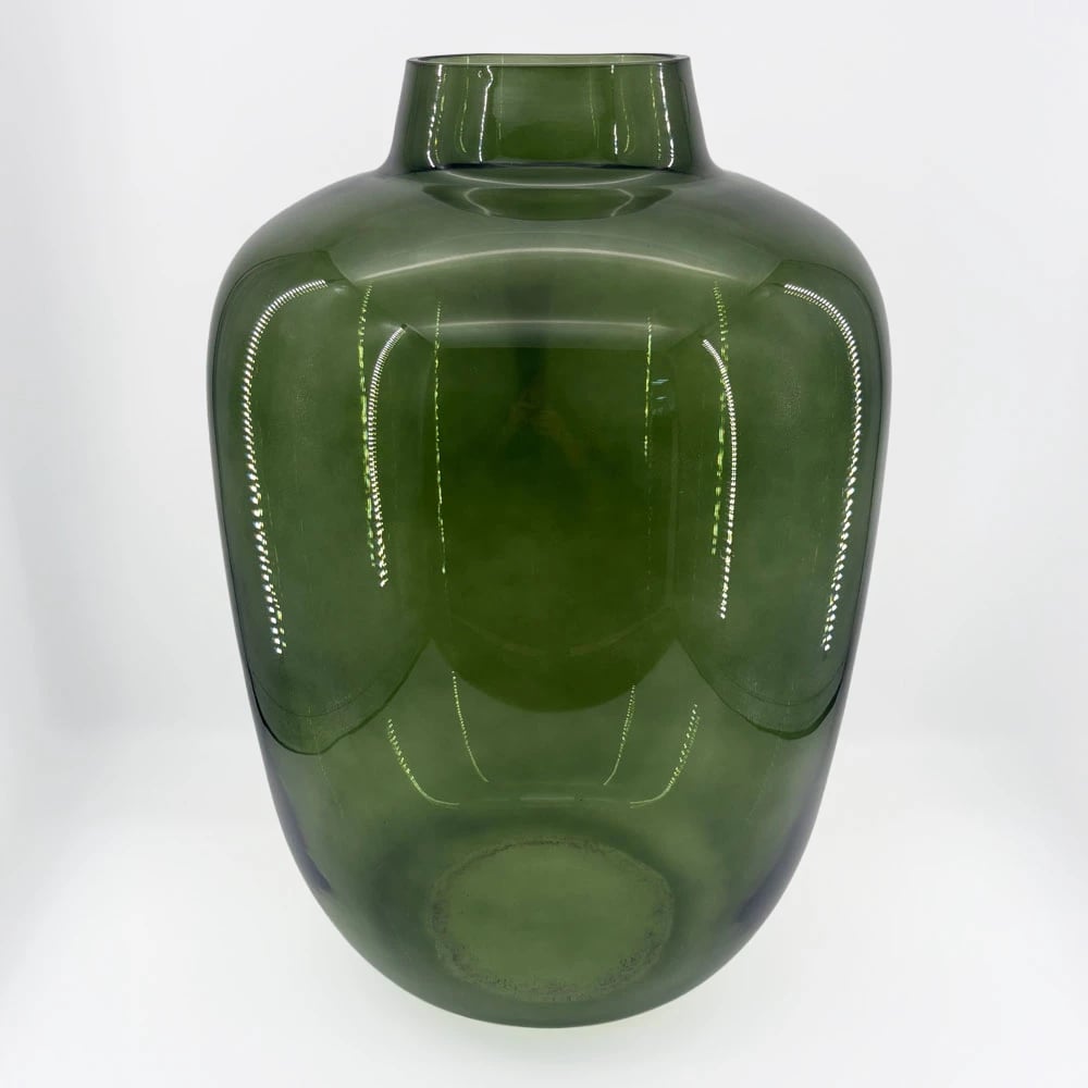 Vazo qelqi VIDRIO, ngjyrë e gjelbër, 34x34x48cm