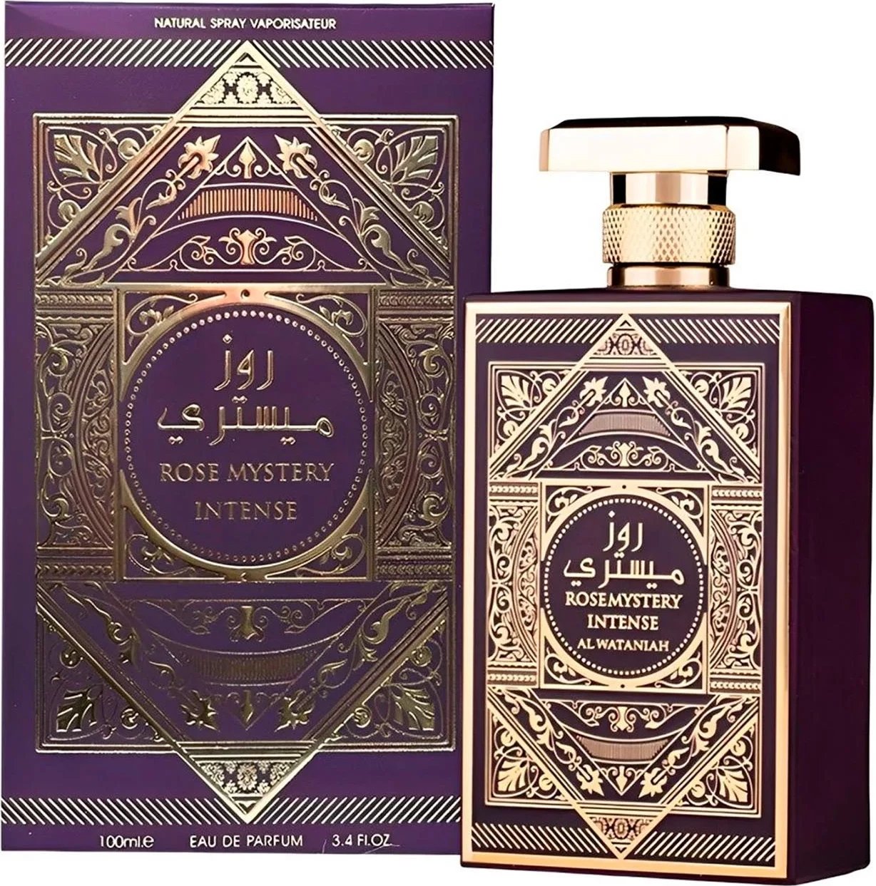 Eau de Parfum unisex AL WATANIAH Rose Mystery Intense 100ml