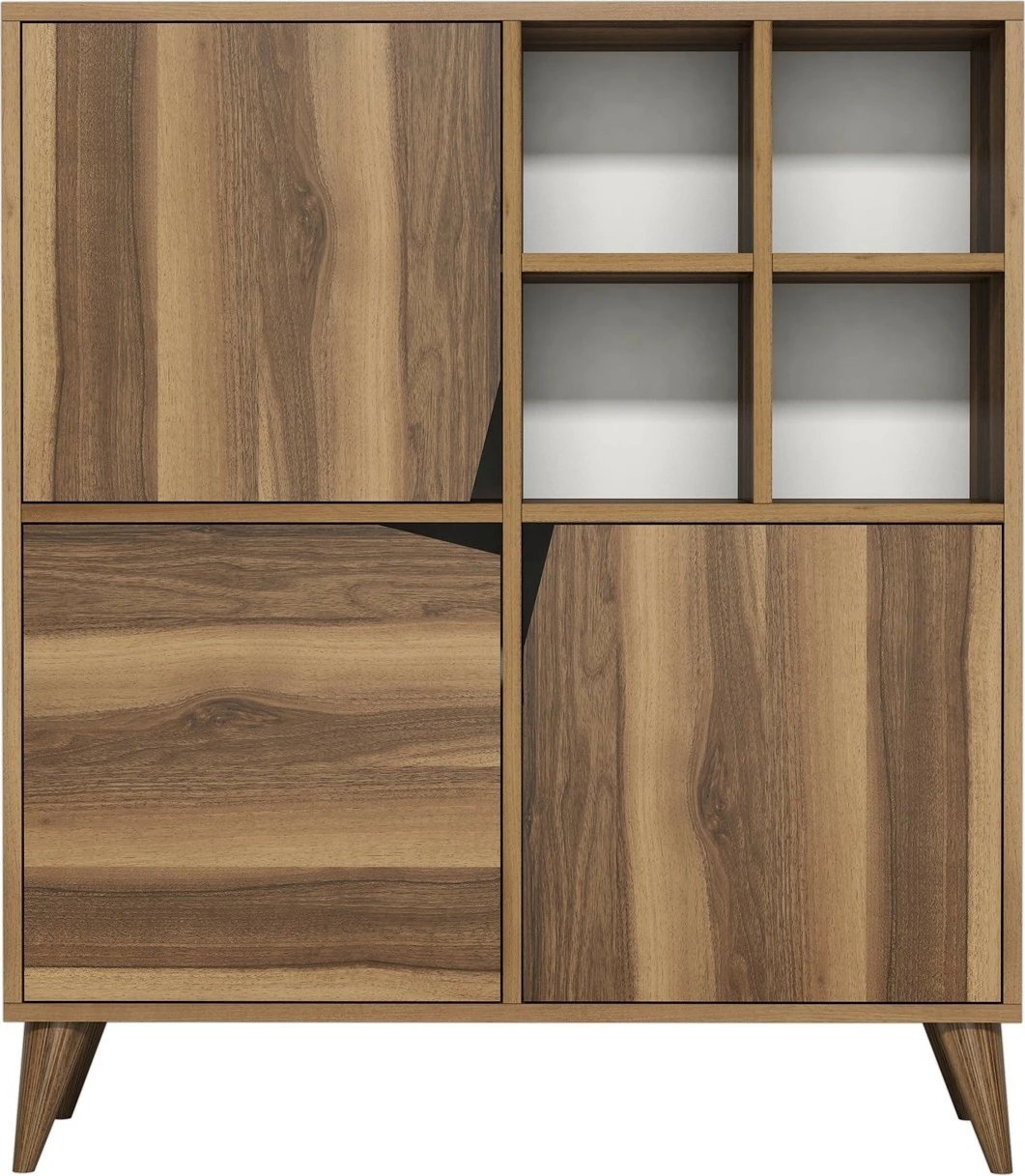 Dollap multifunksional, ngjyrë arre, Pulse, Hanah Home