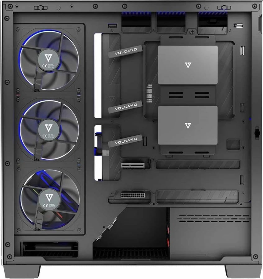 Kasë MODECOM VOLCANO STELLAR ARGB MIDI 5F, e zezë Kasë MODECOM VOLCANO STELLAR ARGB MIDI 5F, e zezë