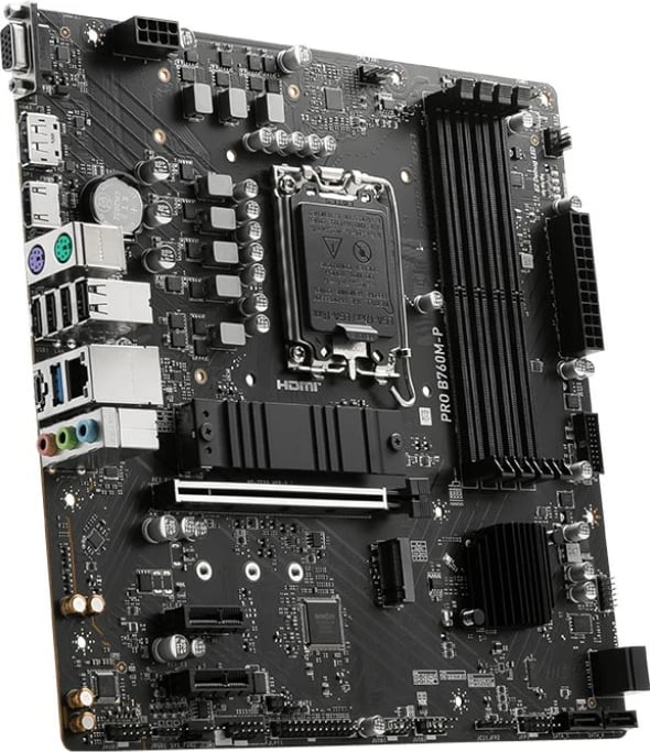 Pllakë amë MSI PRO B760M-P, Intel B760 LGA 1700, micro ATX