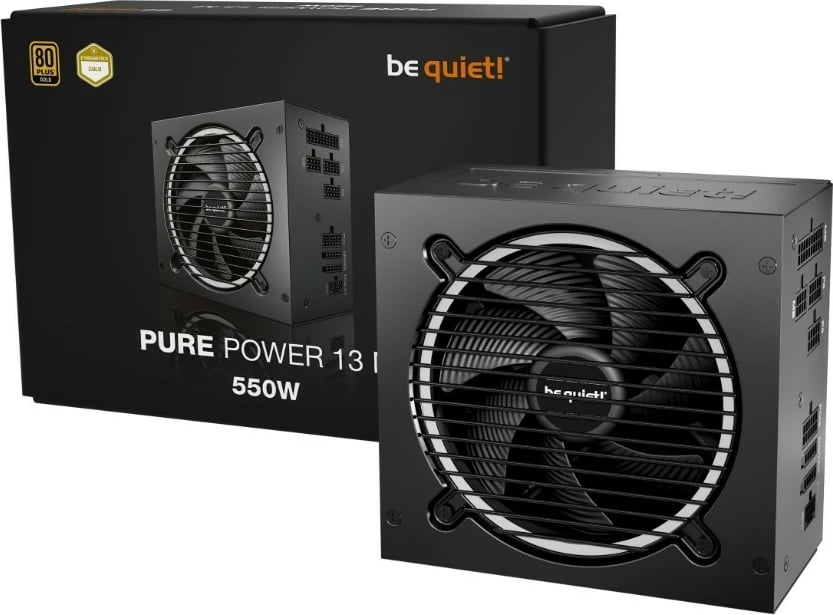 Kasë furnizimi Be quiet! Pure Power 13 M, 550W, 80 PLUS Gold, modulare, e zezë