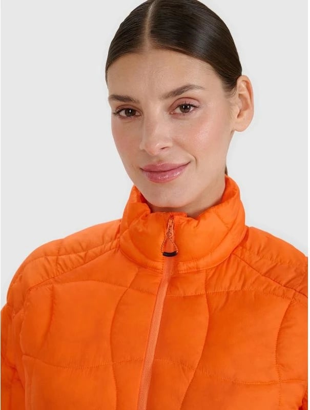 Jakne trekking për femra 4f, gri