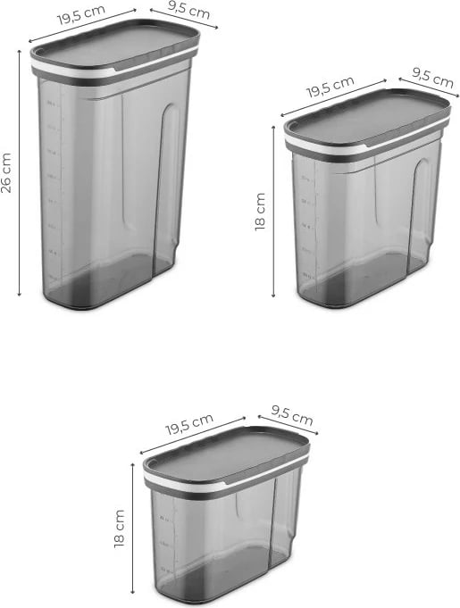 Set kuti për organizim (9 copë), Hermia, BNMSRGAR09-121827