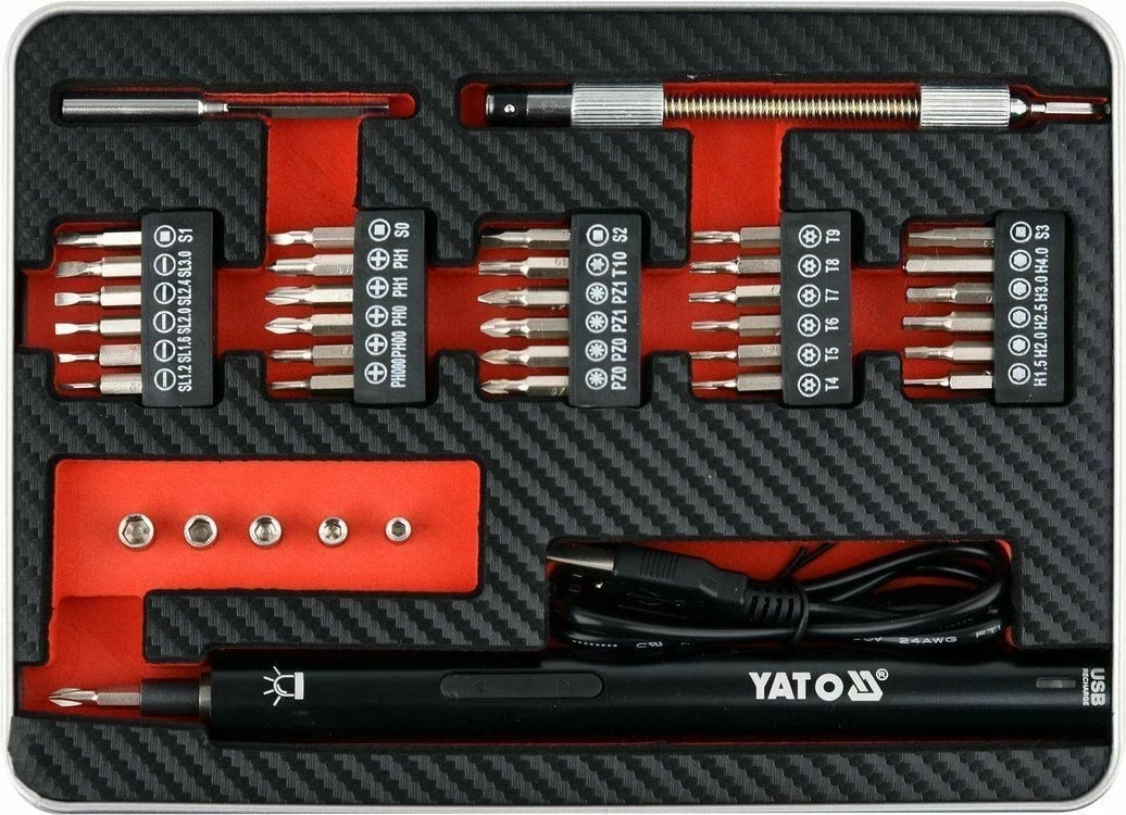 Vidë elektrike YATO YT-27930, 3.6 V, e zezë
