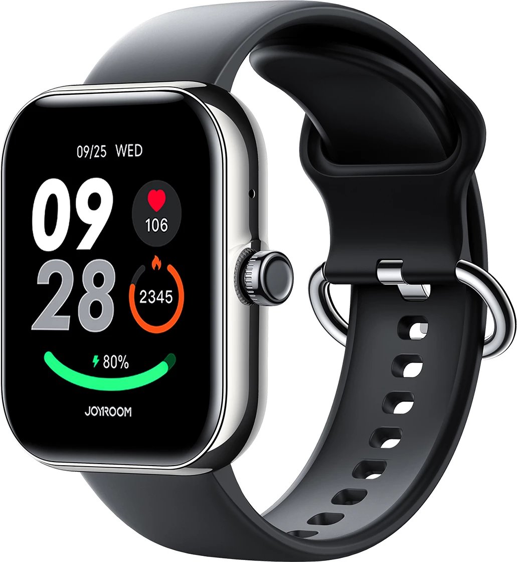 Smartwatch Joyroom Fit-Life JR-FT5 Plus, 1.96 inç, Bluetooth 5.4, 300 mAh, e zezë