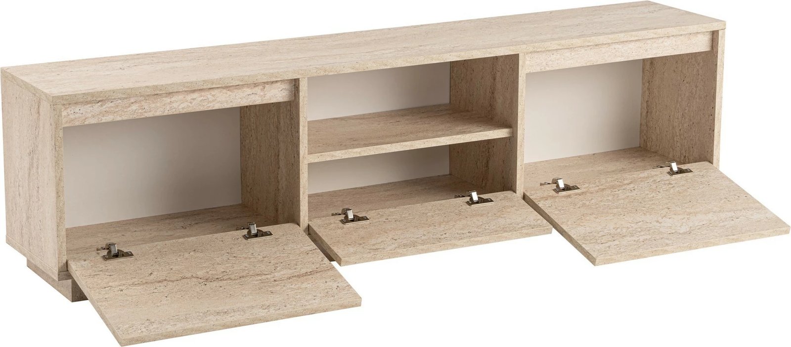 Komodë TV Nordure, Vanguard, ngjyrë travertine