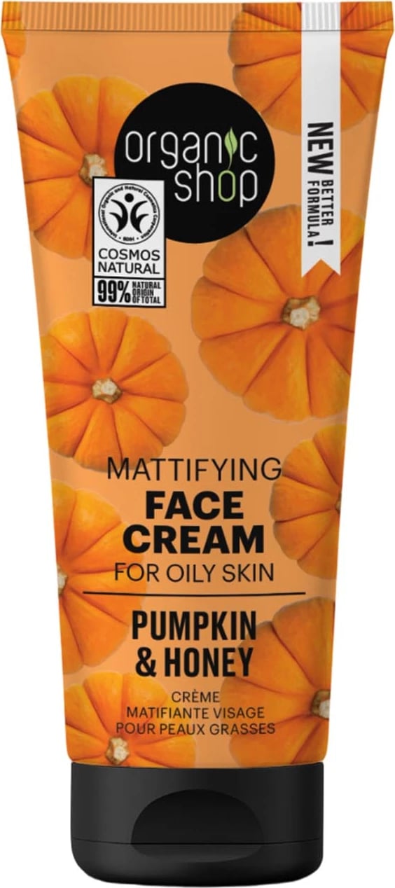 Krem fytyre Organic Shop Pumpkin & Honey 50ml