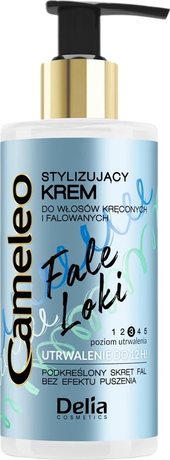 Krem stilues për flokë kaçurrela dhe me onde Cameleo për femra, 150ml