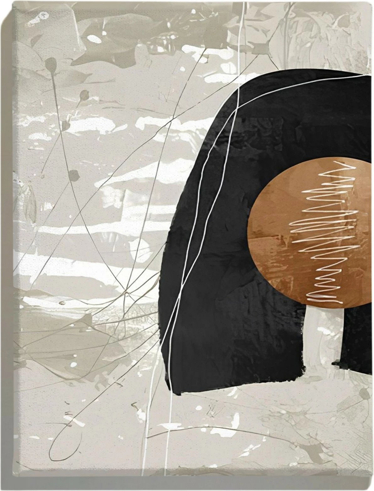 Pikturë dekorative në kanavacë, shumëngjyrëshe, Wallity, ASR_CNV25-46, 50x70cm