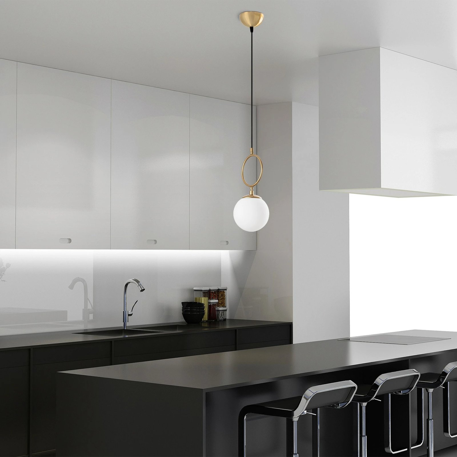 Llambë tavani Opviq, model Ring, ngjyrë ari, 13433 Llambë tavani Opviq, model Ring, ngjyrë ari, 13433