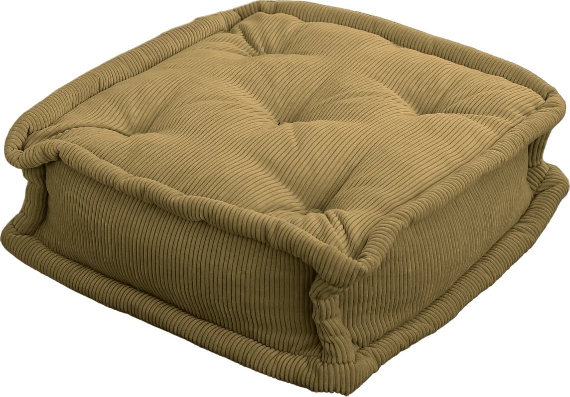 Jastëk kadifeje Atelier del Sofa, biskuvi-kaki, 55x55x16cm