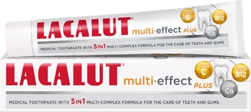 LACALUT MULTI EFFECT PLUS VITAMINS Pastë dhëmbësh medicinale 75ml