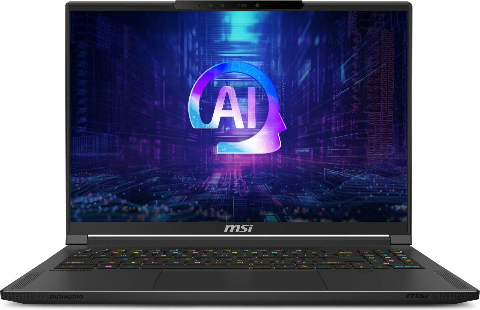 Laptop MSI Stealth A16 AI+ A3XWHG-044, Ryzen 9 HX 370, RTX 5070 Ti, 32GB RAM, 2TB SSD, 16", e zezë