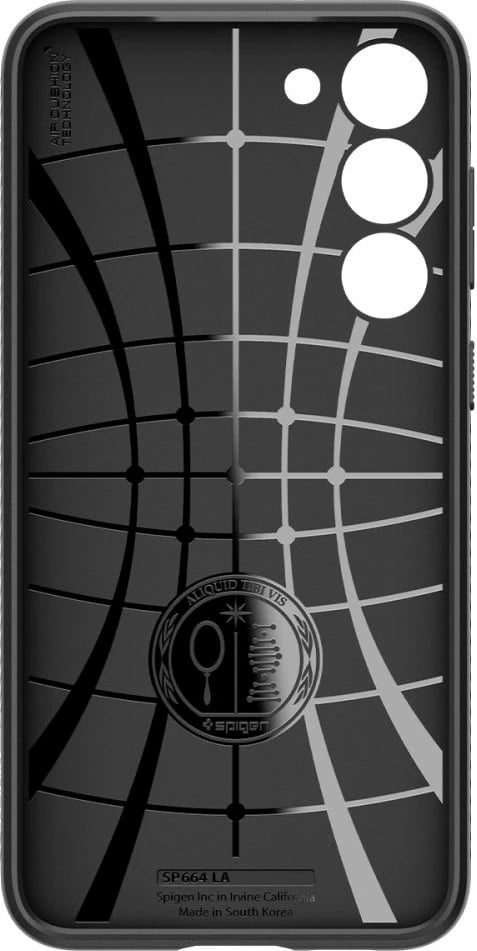 Mbështjellës Spigen Liquid Air për Samsung Galaxy S23, Matte Black