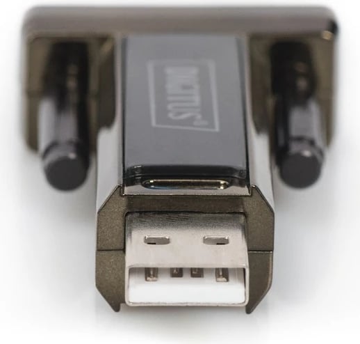 Adapter USB 2.0 në RS232 Digitus DA-70167, 80cm, i zi