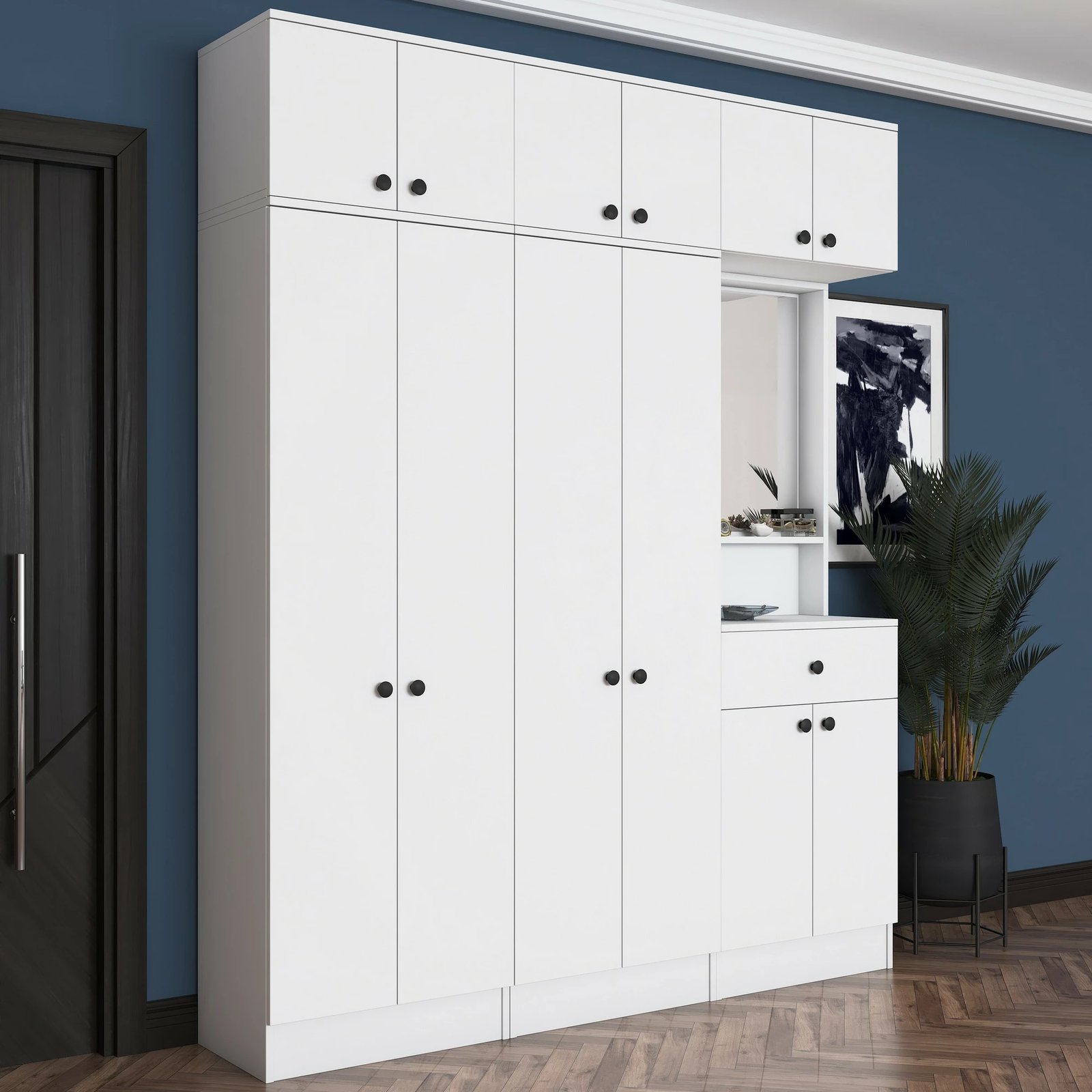 Stendë korridori Skye Decor, e bardhë, EA142 - 3450