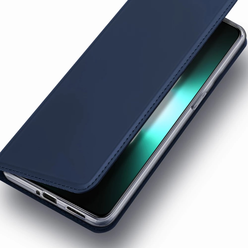 Mbështjellës Dux Ducis Skin Pro për Realme GT Neo 5 / Realme GT3, me kapak, xhep kartelash, funksion standi, e zezë Mbështjellës Dux Ducis Skin Pro për Realme GT Neo 5 / Realme GT3, me kapak, xhep kartelash, funksion standi, e zezë