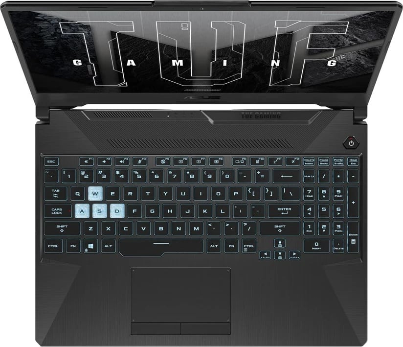 Laptop gaming ASUS TUF Gaming A15 FA506NCR-WH71, Ryzen 7 7435HS, 16 GB RAM, 512 GB SSD, RTX 3050, 15.6", i zi