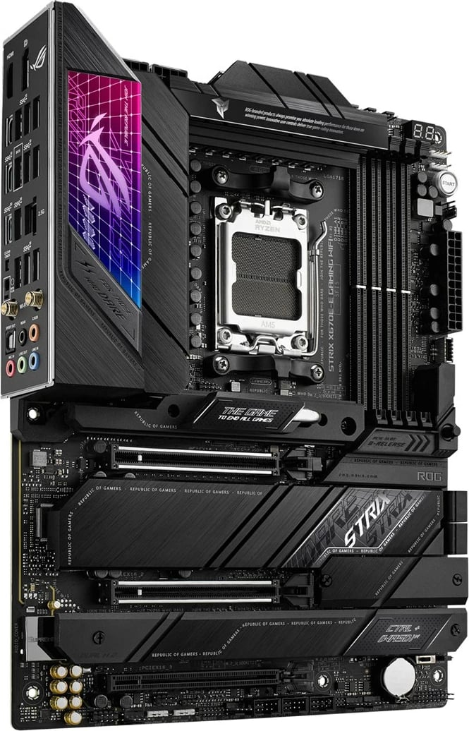 Pllakë amë Asus ROG Strix X670E-E Gaming, AMD X670, AM5 ATX, e zezë